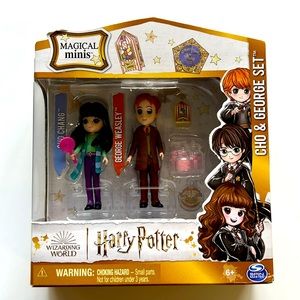 Wizarding World Harry Potter Magical Minis Cho & George Set